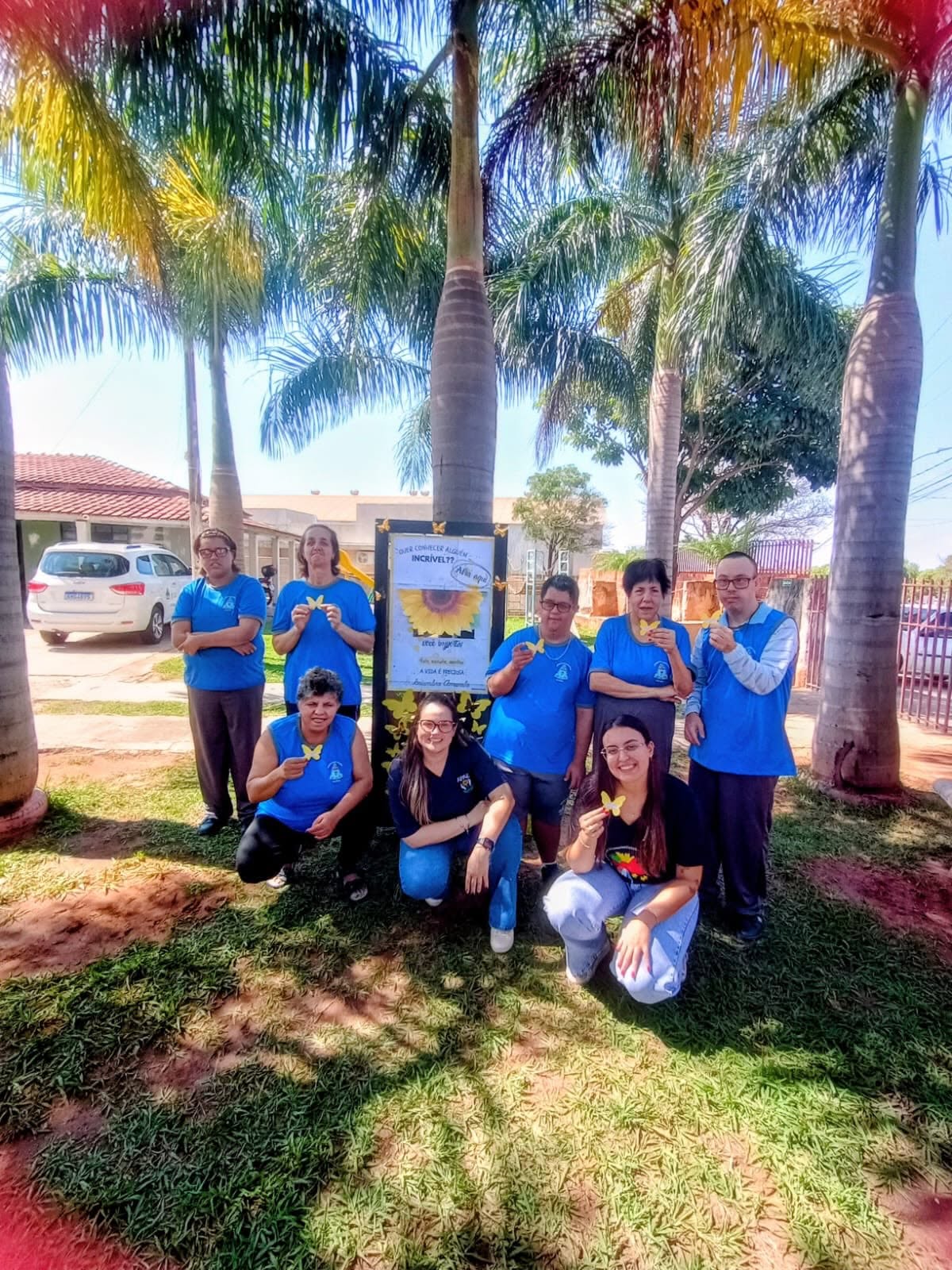 Momento de convivência durante a campanha Setembro Amarelo